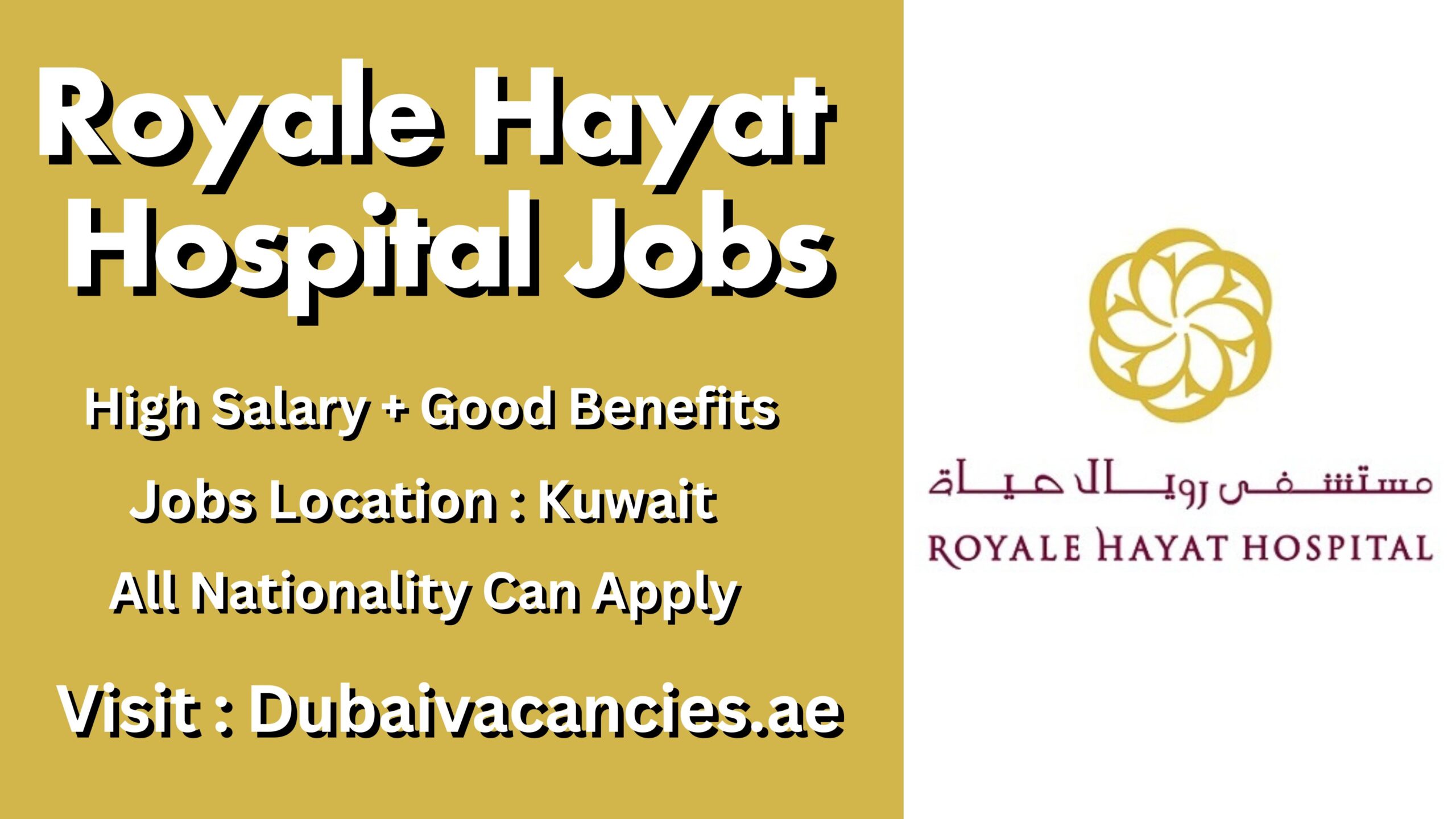 Royale Hayat Hospital Jobs