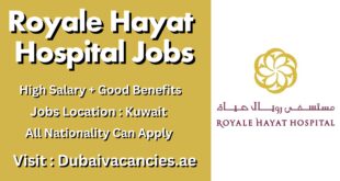 Royale Hayat Hospital Jobs