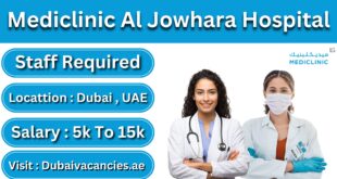 Mediclinic Al Jowhara Hospital Jobs