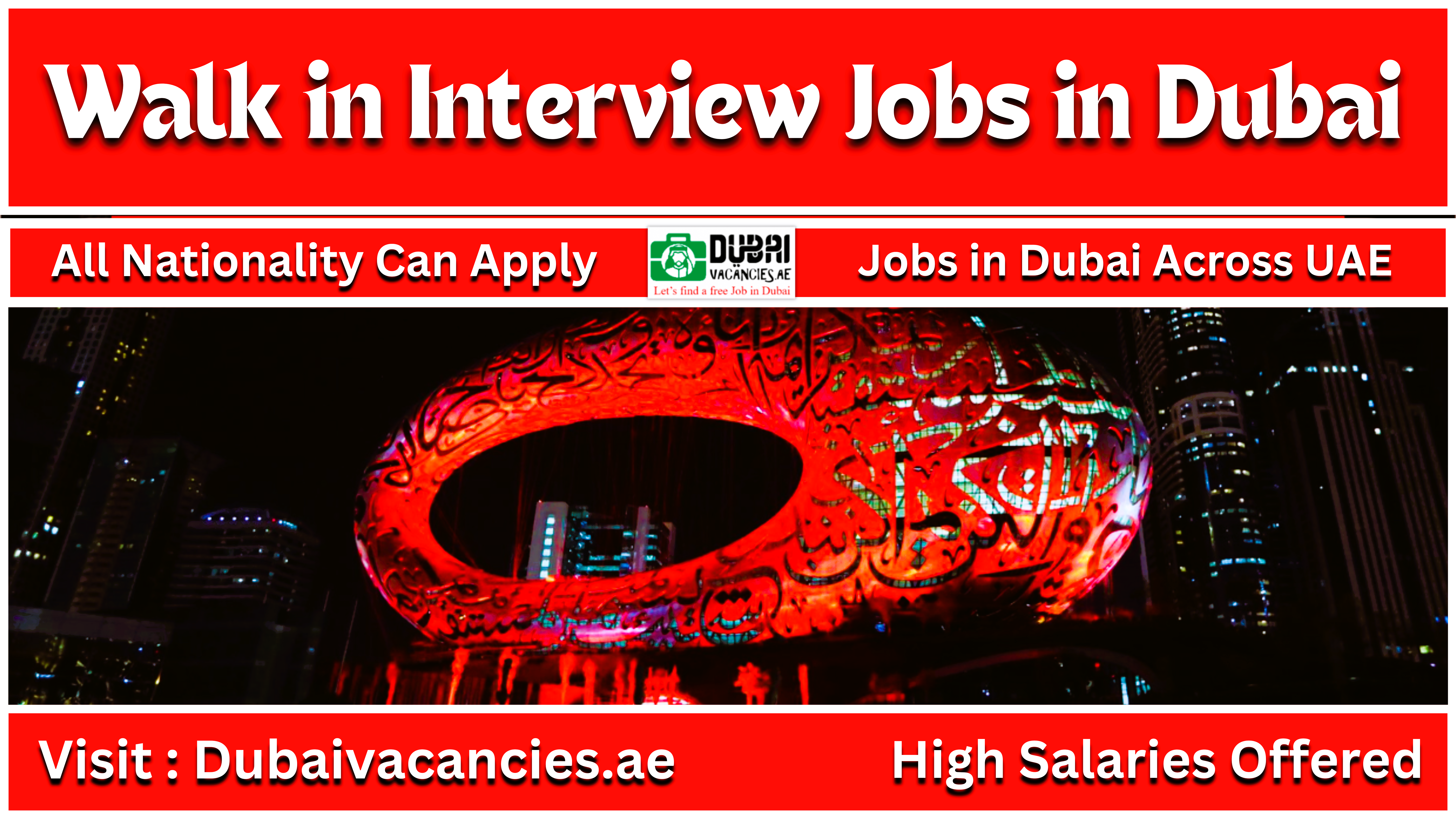 Walk in Interview Jobs in Dubai