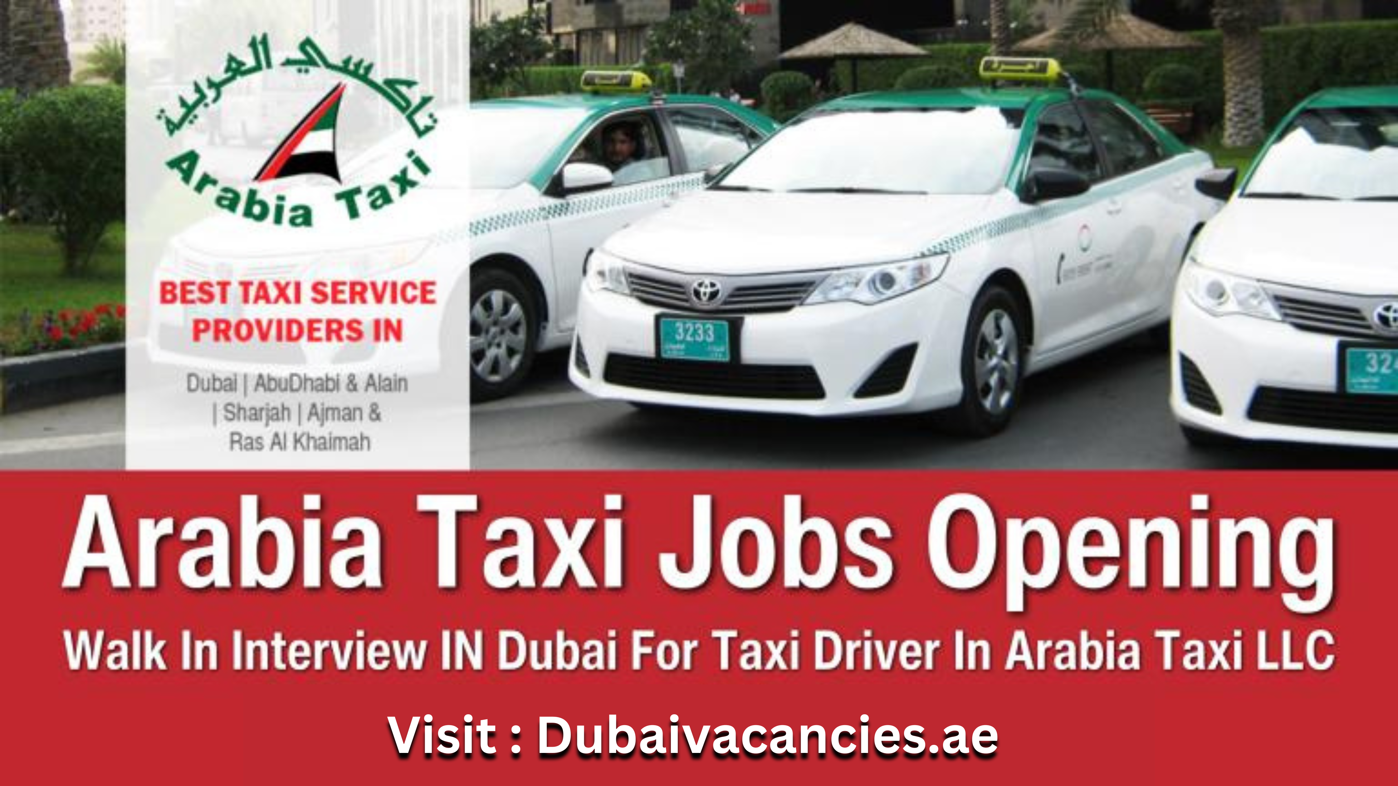 Arabia Taxi Jobs