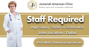 Jumeirah American Clinic Jobs