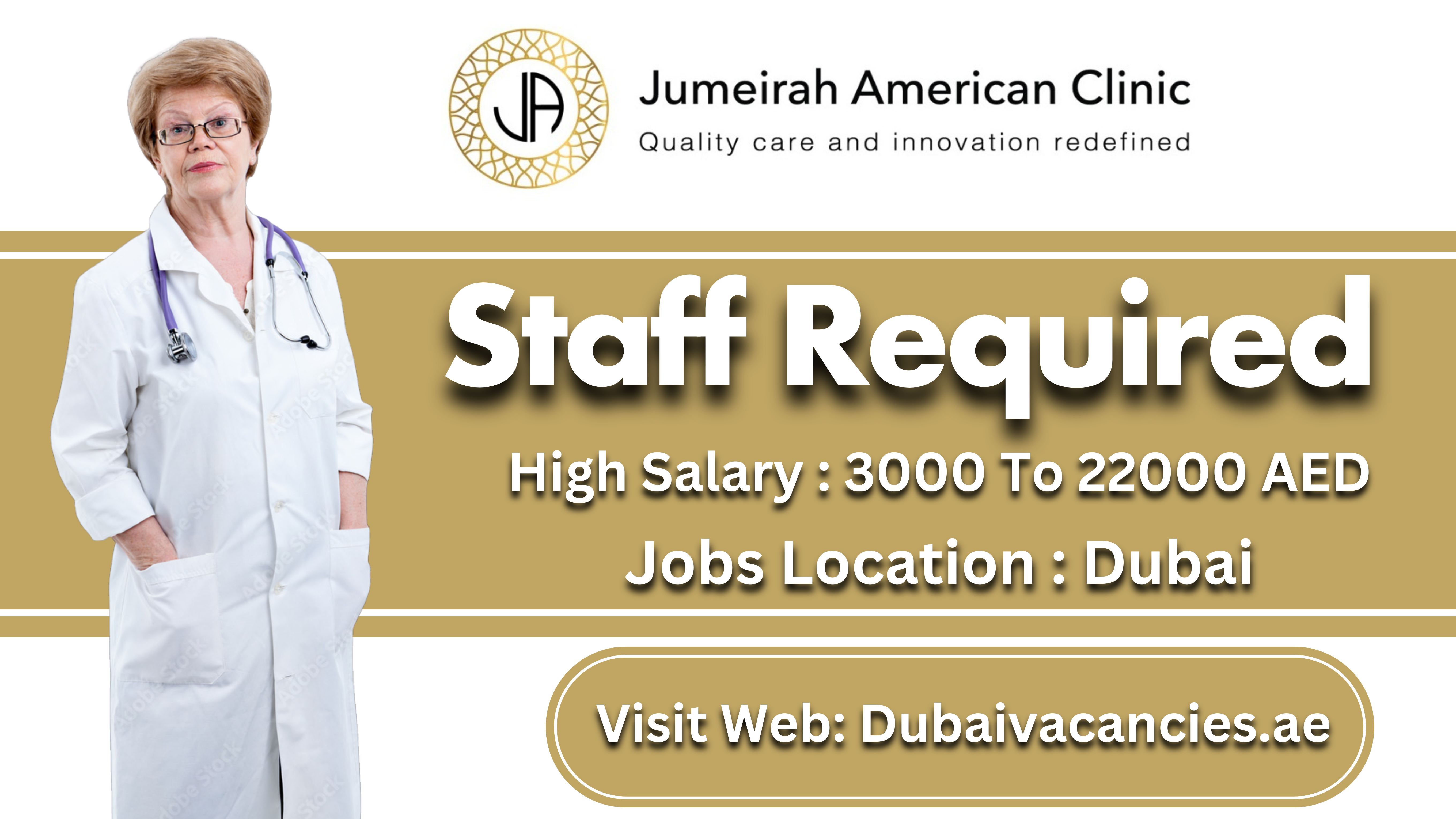 Jumeirah American Clinic Jobs