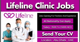 Lifeline Clinic Jobs in Dubai