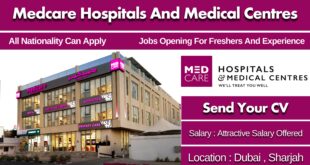 Medcare Hospitals And Medical Centres Careers