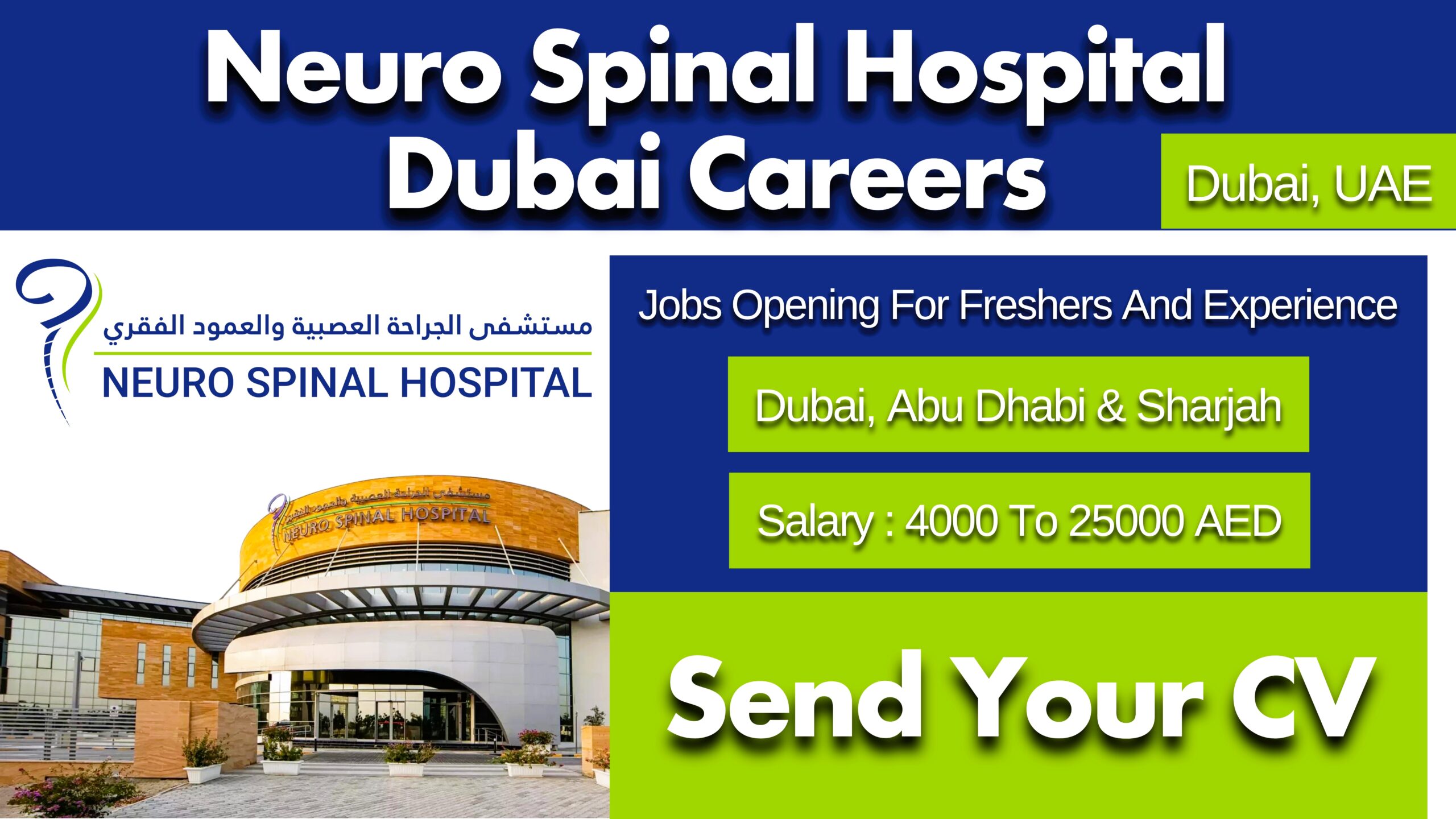 Neuro Spinal Hospital Dubai Careers