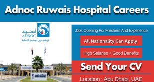 Adnoc Ruwais Hospital Careers