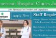 American Hospital Clinics Jobs