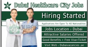 Dubai Healthcare City Jobs