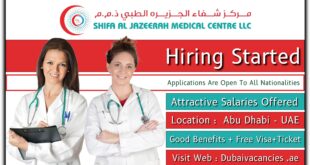 Shifa Al Jazeera Medical Centre Careers