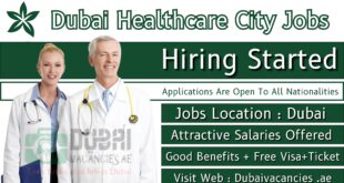 Dubai Healthcare City Jobs