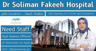 Dr Soliman Fakeeh Hospital Jobs