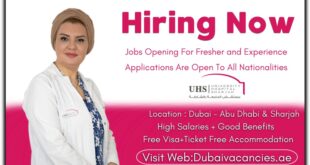 University Hospital Sharjah Careers