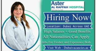 Aster Al Raffah Hospital Jobs