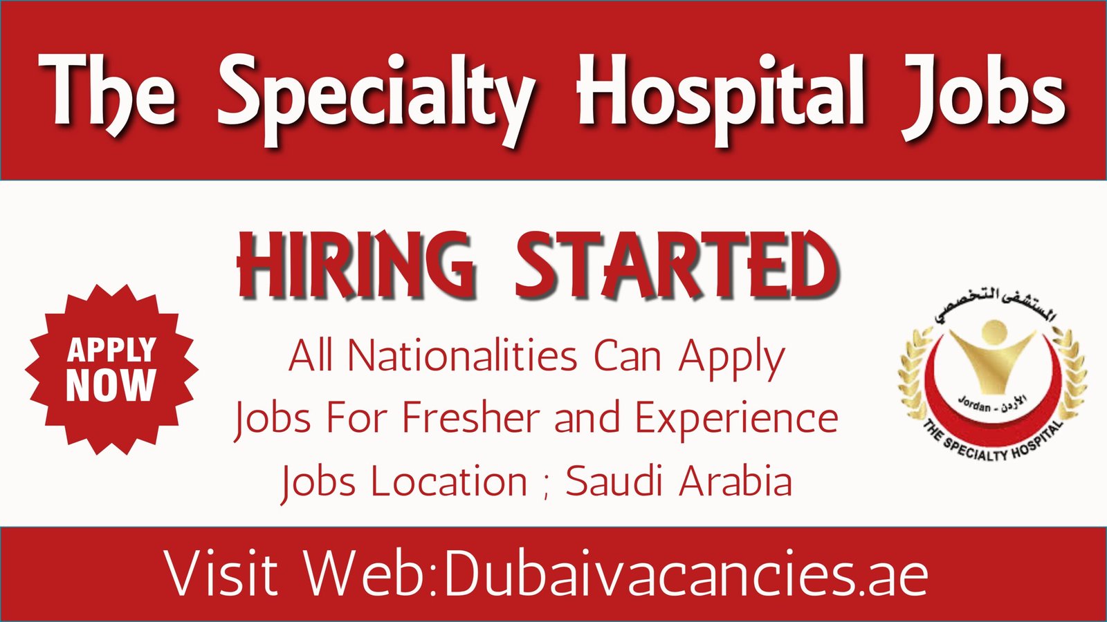 The Specialty Hospital Jobs
