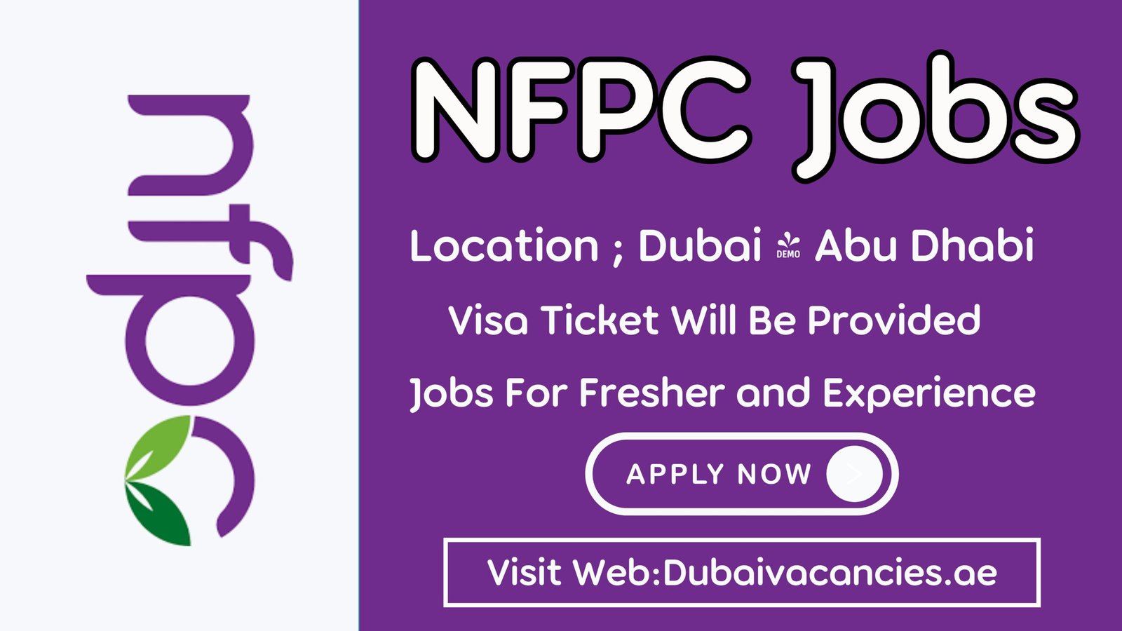 NFPC Jobs in Dubai