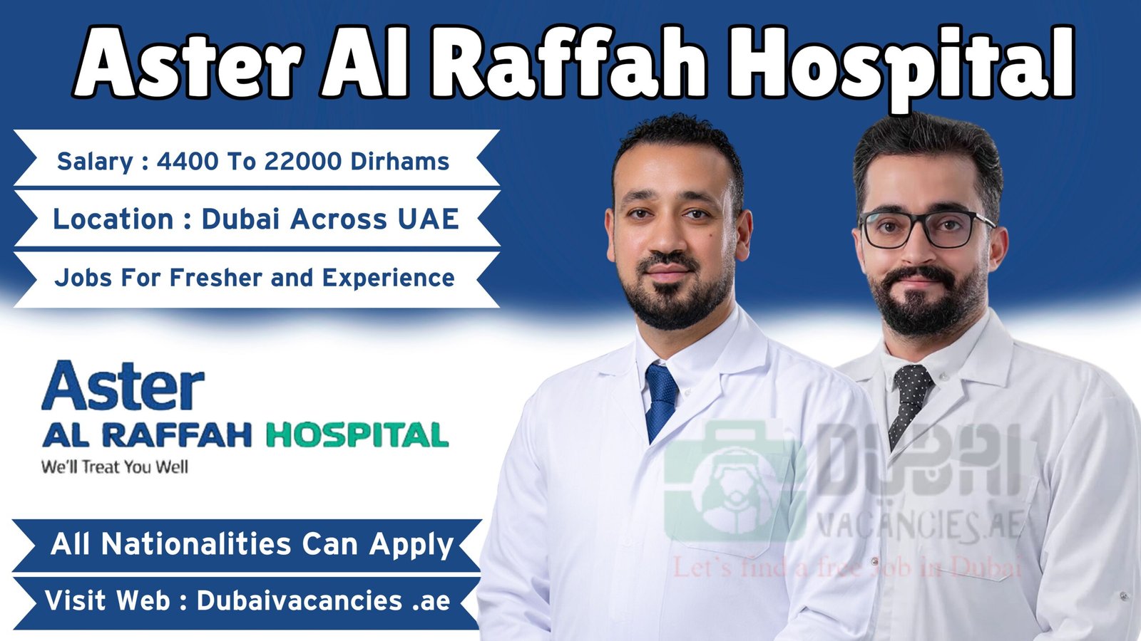 Aster Al Raffah Hospital Jobs
