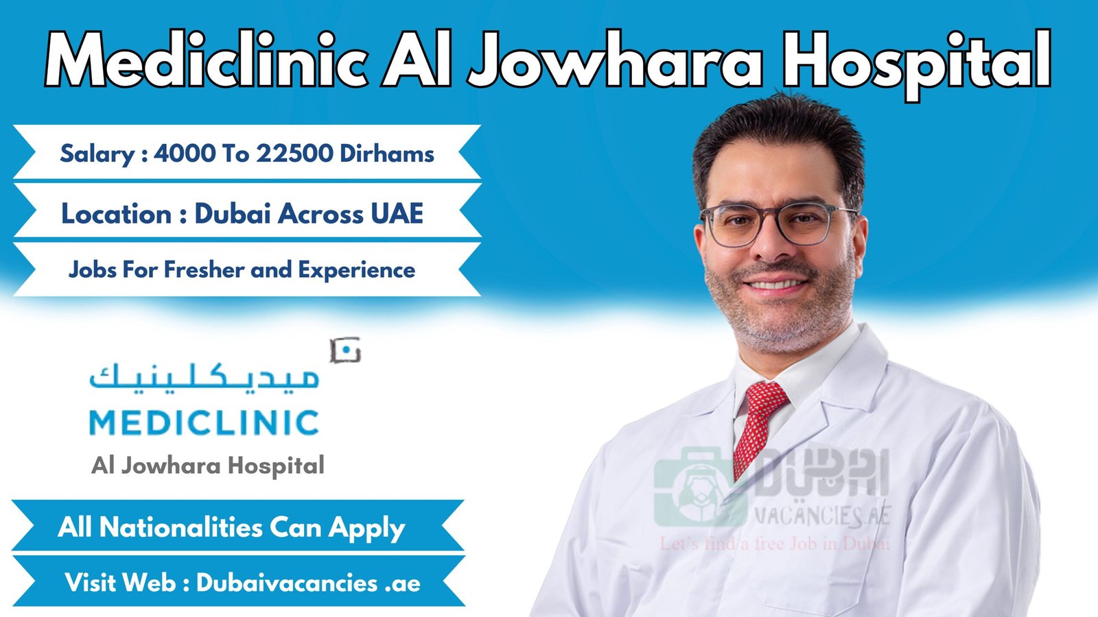 Mediclinic Al Jowhara Hospital Jobs
