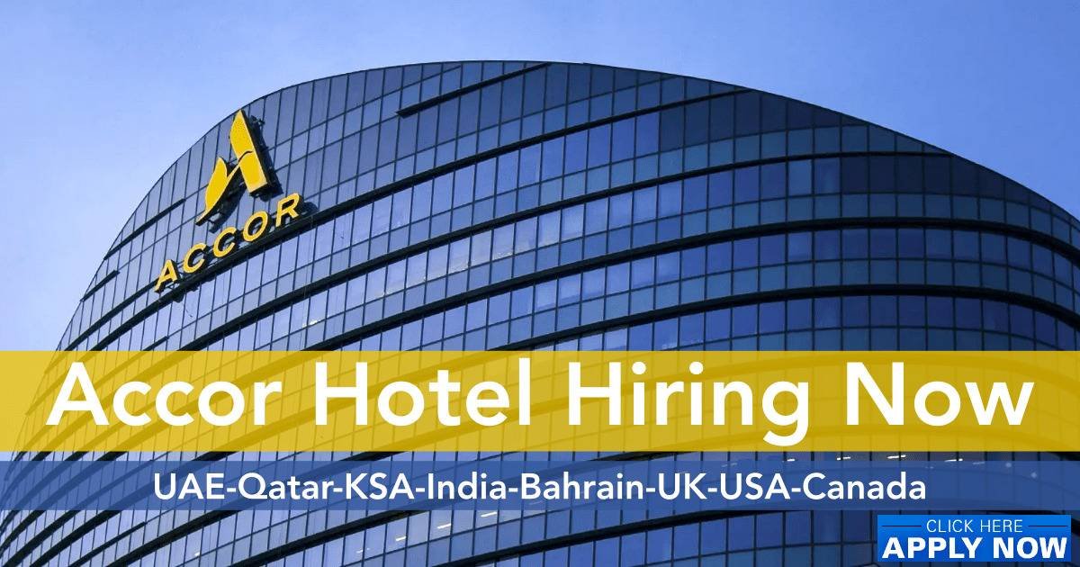 Accor Hotel Dubai Jobs