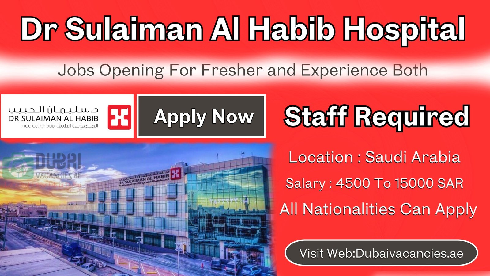 Dr Sulaiman Al Habib Hospital Jobs